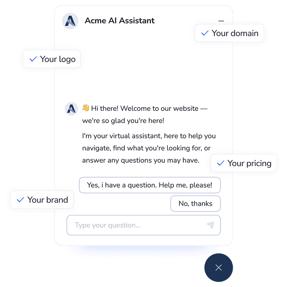White-label AI chatbot platform enabling businesses to customize and resell AI-powered chatbots—automating customer interactions, lead generation, and support with advanced artificial intelligence, no-code setup, and full brand control.