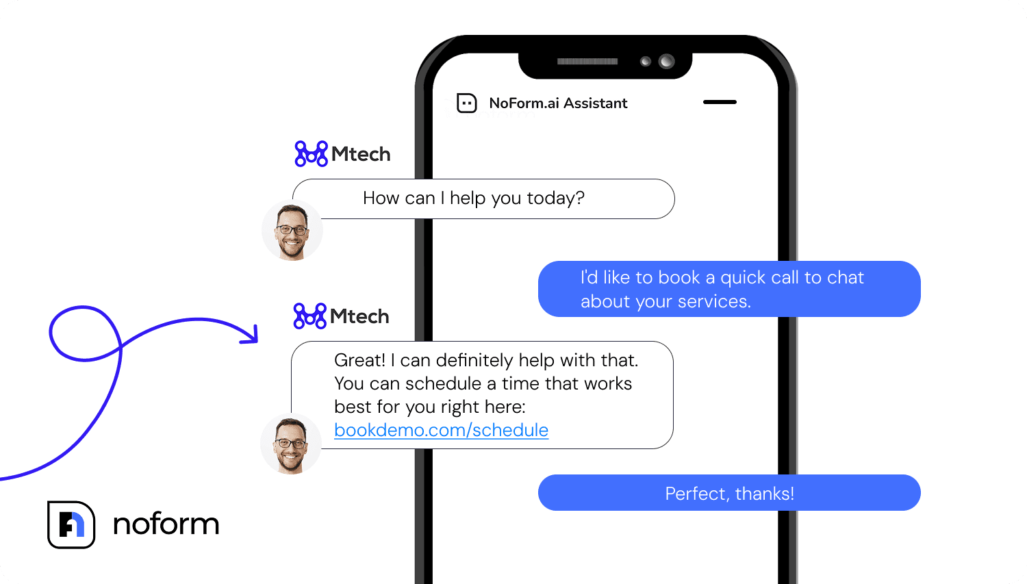 Appointment and demo scheduling 