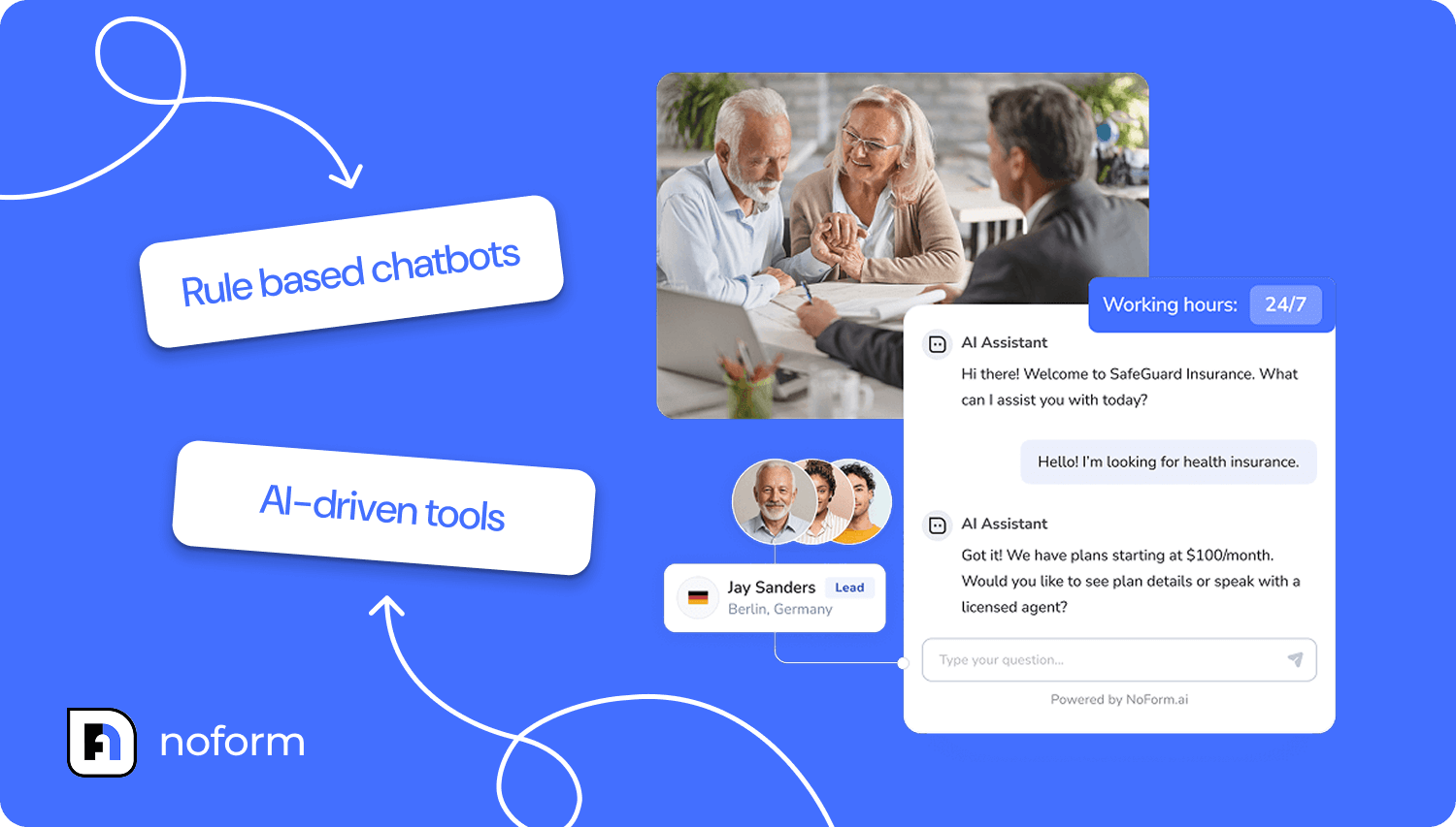Types of insurance bots
