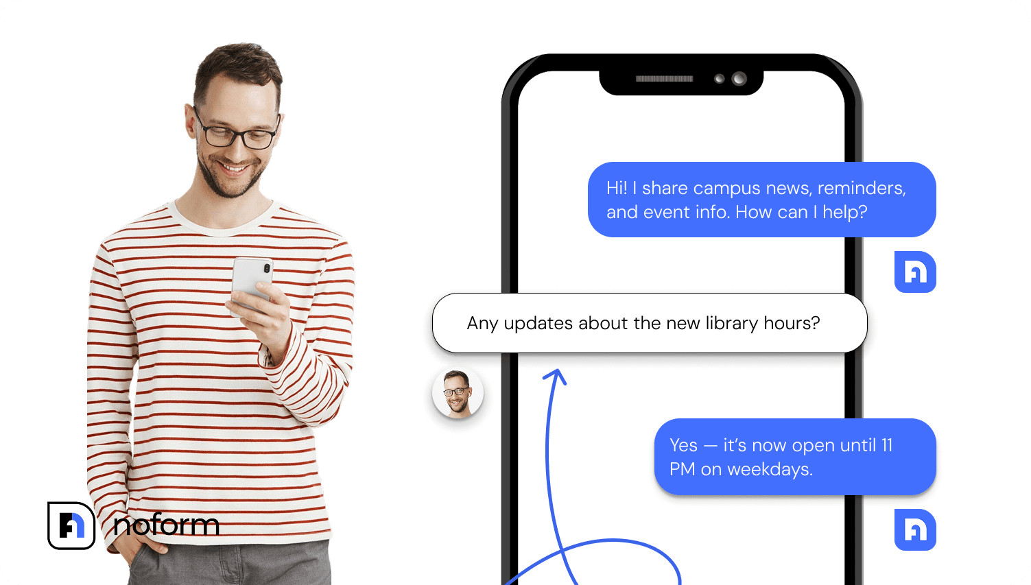 A university chatbot demonstrating how chatbots may assist educational institutions with campus navigation, enhance student engagement, and position ai chatbots for education among the best chatbots for higher education as chatbots in education become essential for modern chatbot higher education workflows.