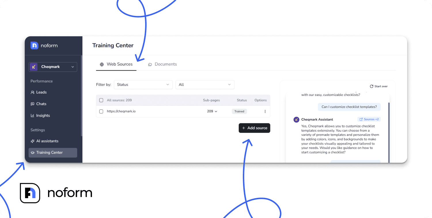 Web pages and public URLs