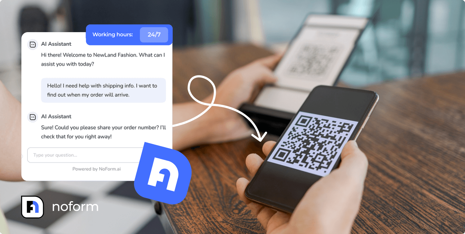 NoForm AI Chtabtot in the QR Code