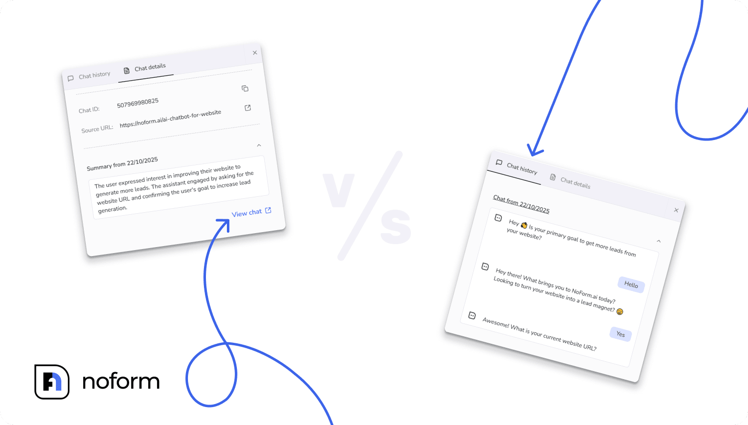 Chat summaries vs. full transcripts_ when to use each