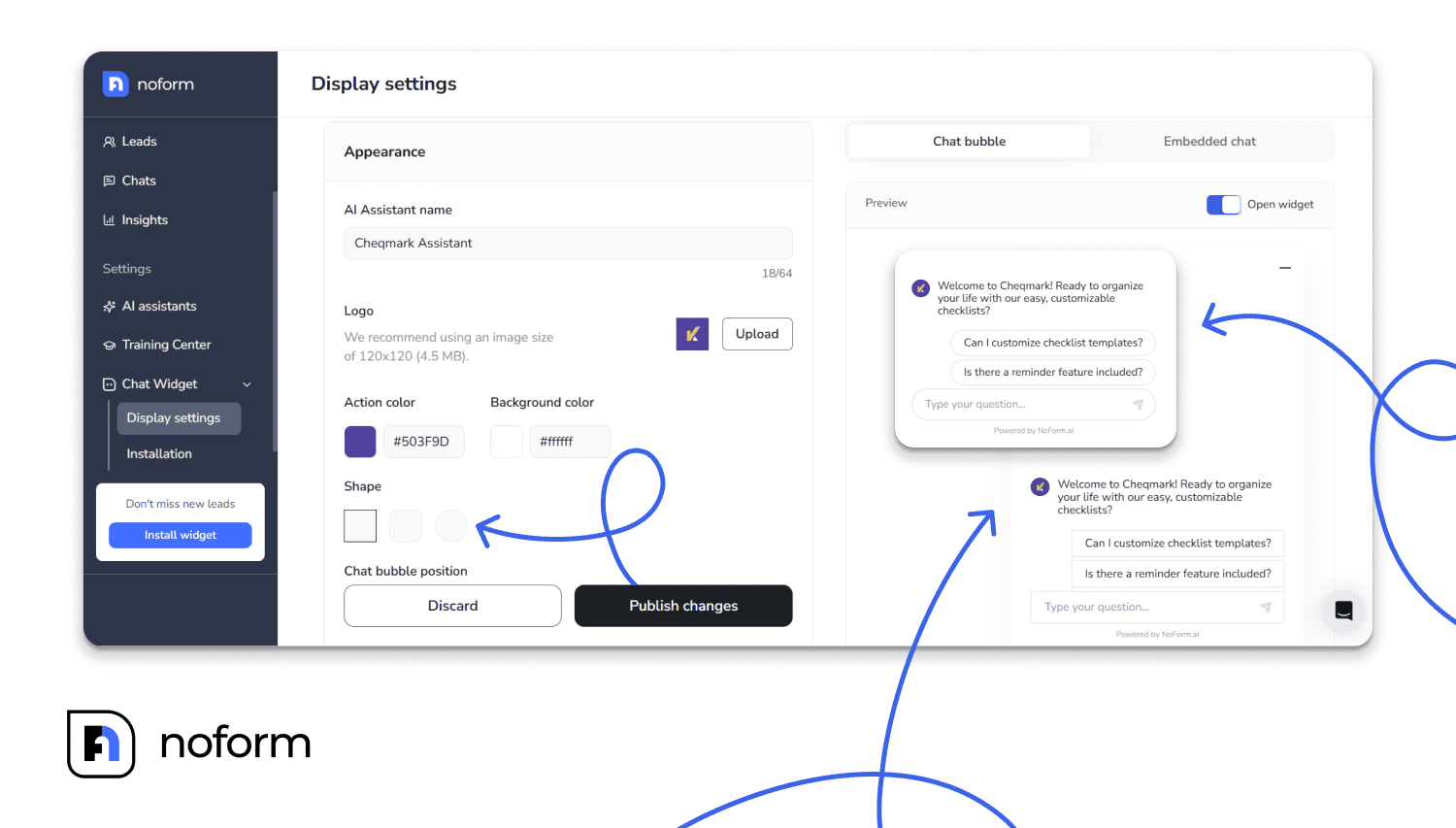 Choose the Shape of Your Chat Bubble