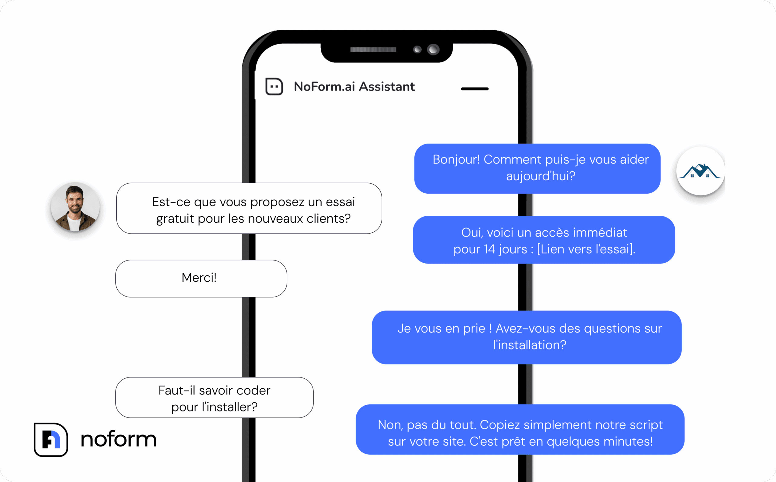 Drive international revenue by deploying 24/7 AI assistants that capture and qualify leads in English, French, Spanish, and more.