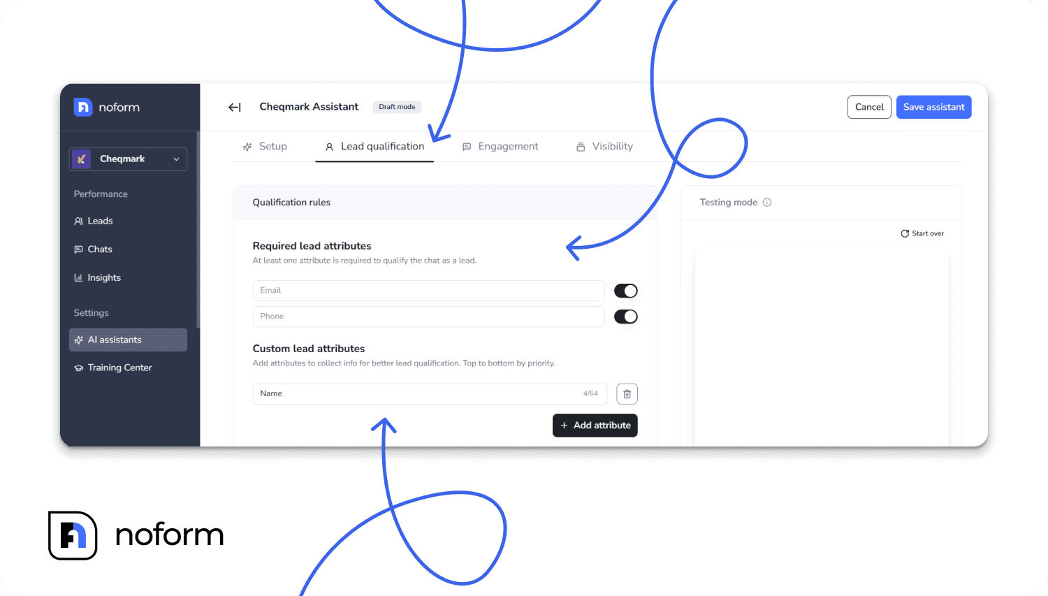 Set up lead qualification rules