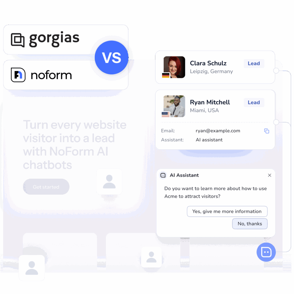 Gorgias Alternative: Compare with NoForm AI