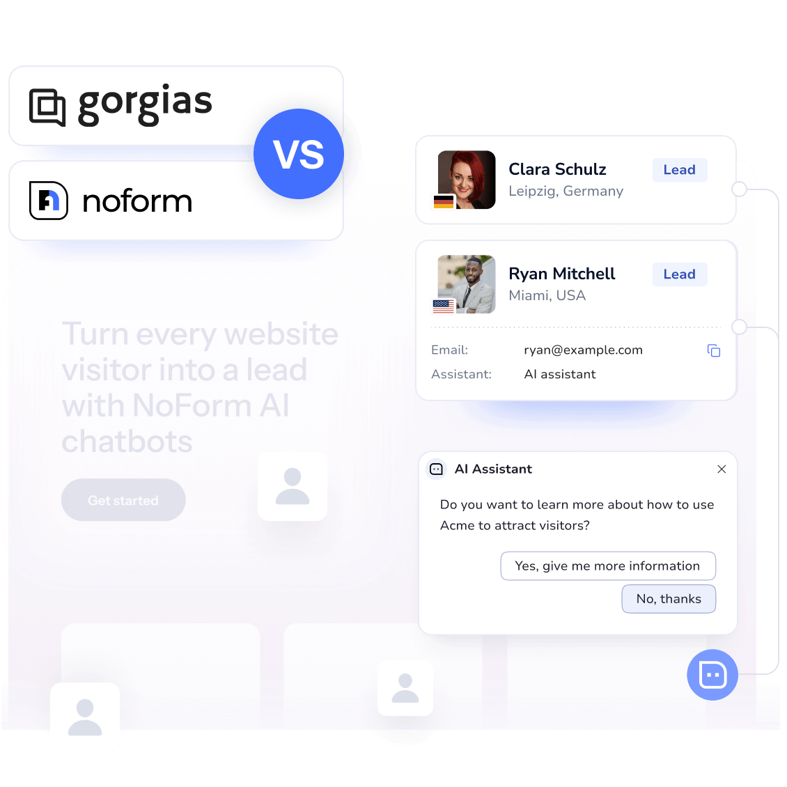 Gorgias Alternative: Compare with NoForm AI