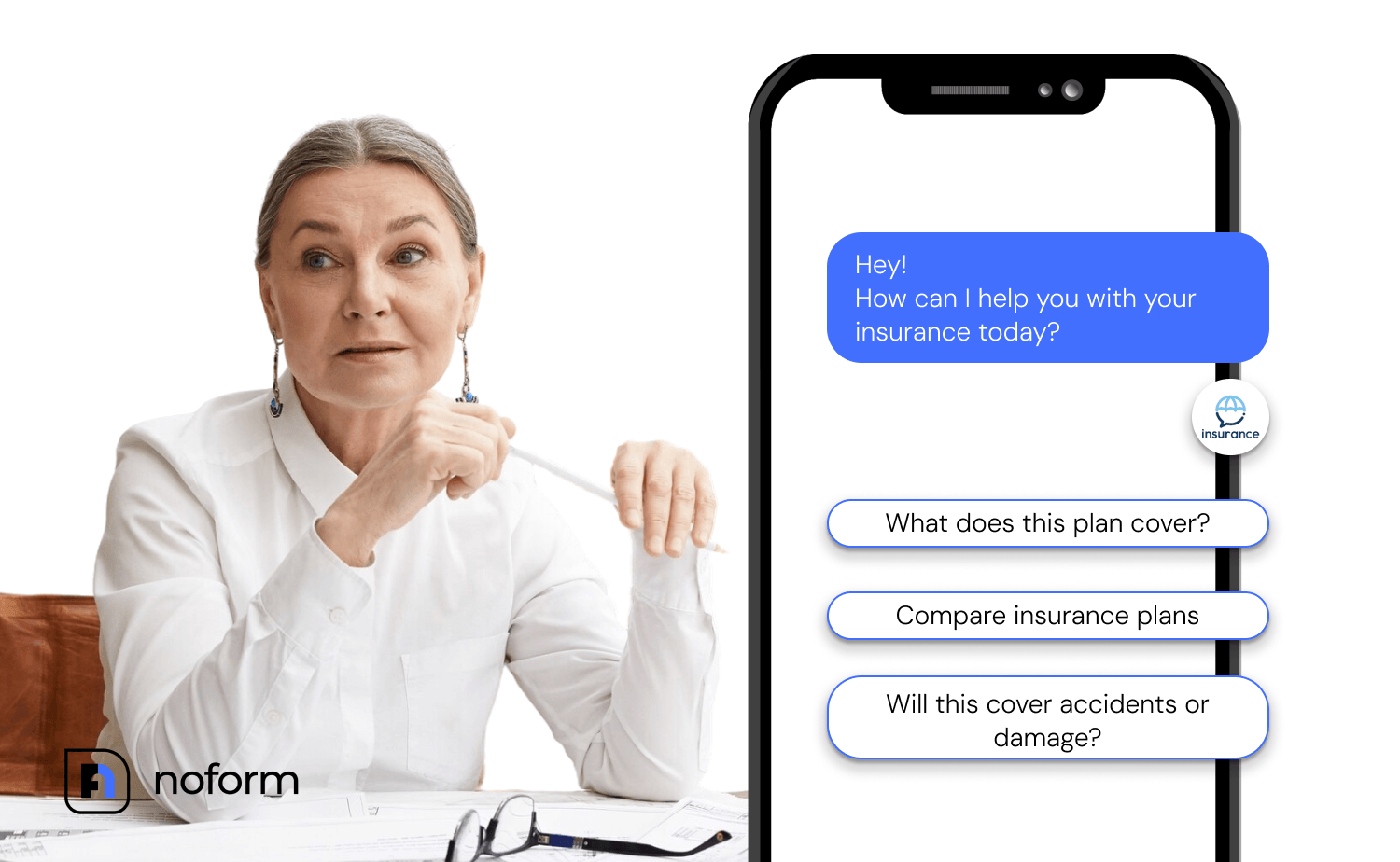Pricing page Insurance Exampel