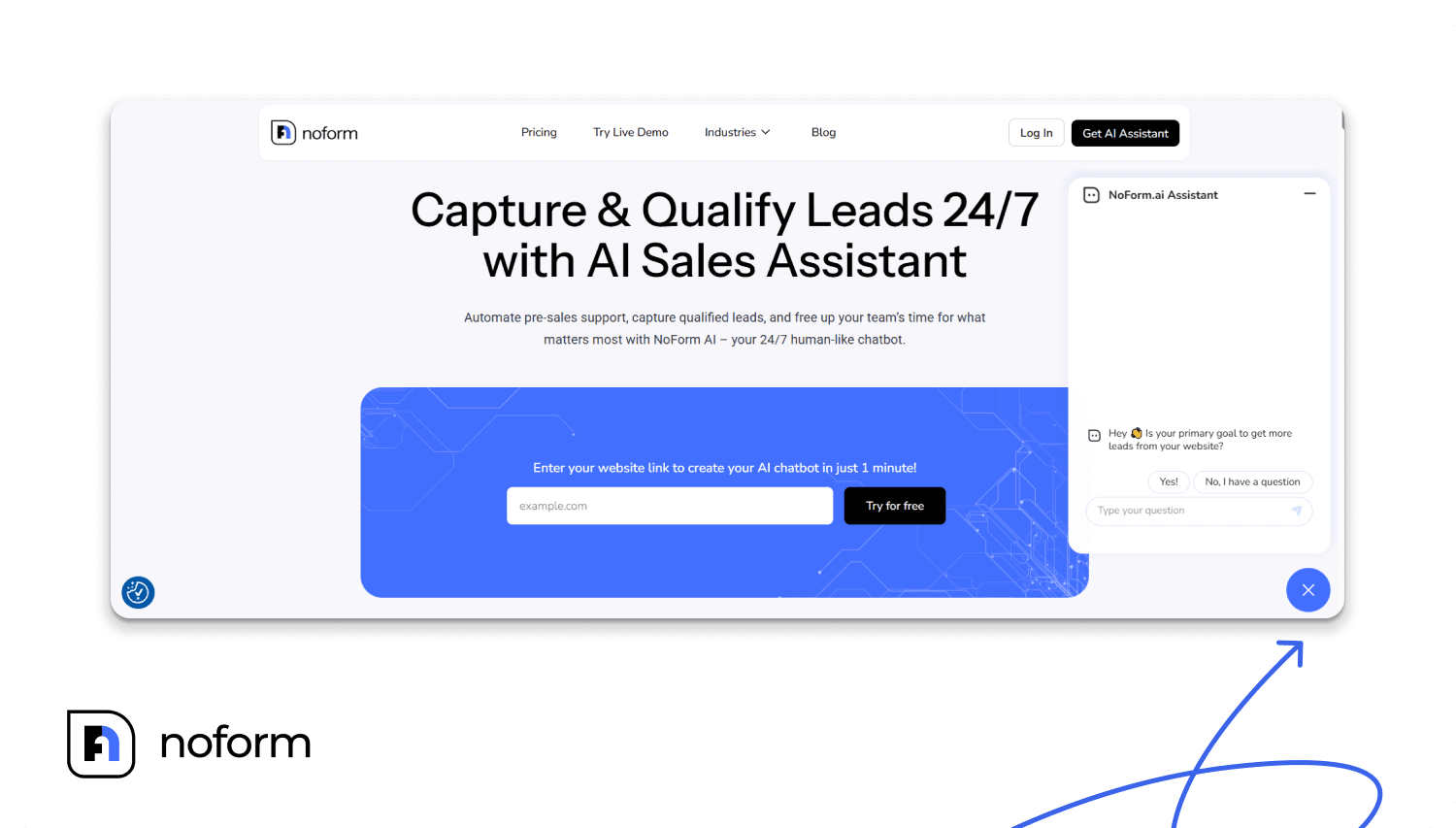 noform template frame