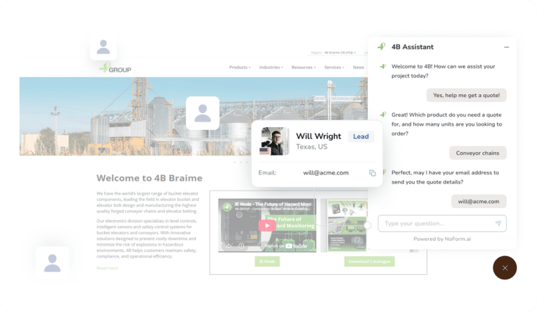 How 4B Group Boosts Global Lead Capture with AI and Achieves a 53% Conversion Rate